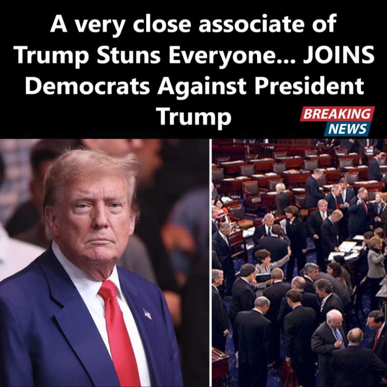 A Surprising Break in Allegiance: A Close Trump Ally Joins Democrats in Opposition Over Tariffs
