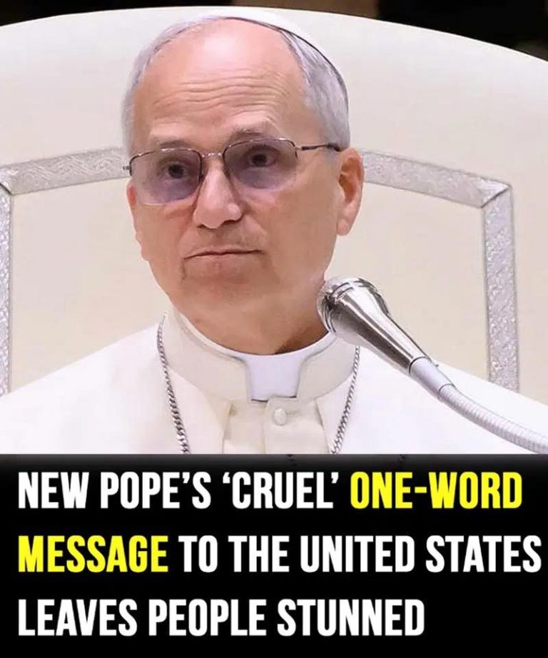 Pope Leo XIV’s One-Word Message to the United States Sparks Global Debate: What It Really Means